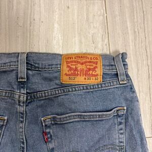 Levis 512 blue jeans denim